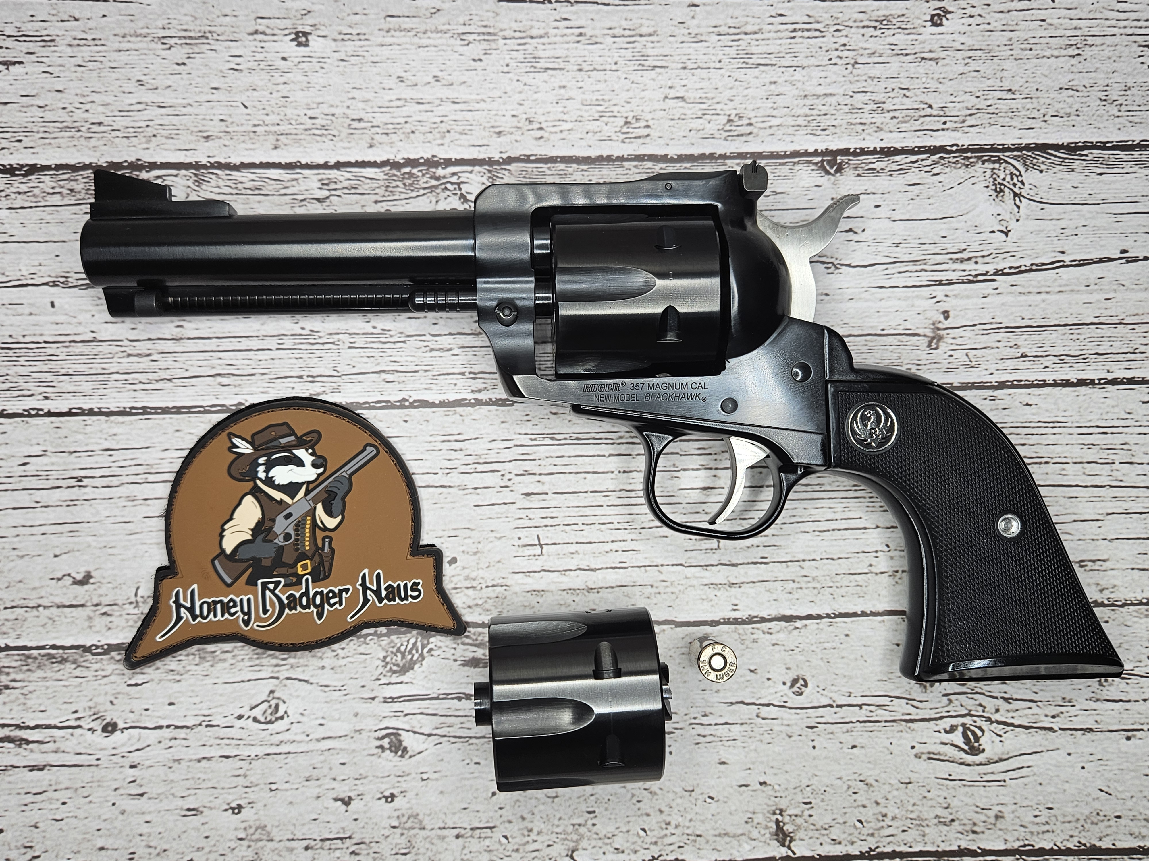 Ruger Blackhawk Convertible 357 Mag/9mm 4.62" 6-Rd Revolver